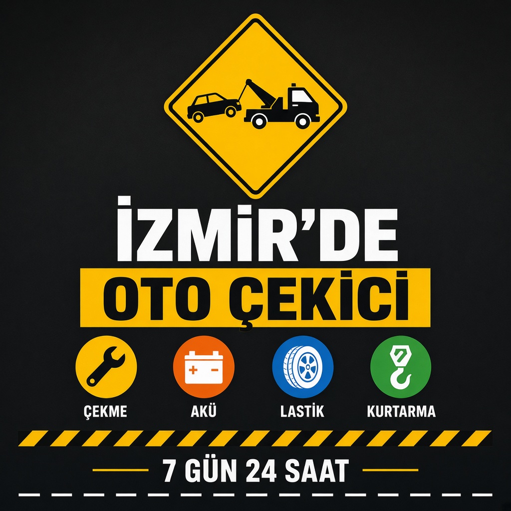 İzmir’de Oto Çekici 7/24 çekici